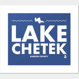 Barron County, Wisconsin - Lake Chetek Posters and Art